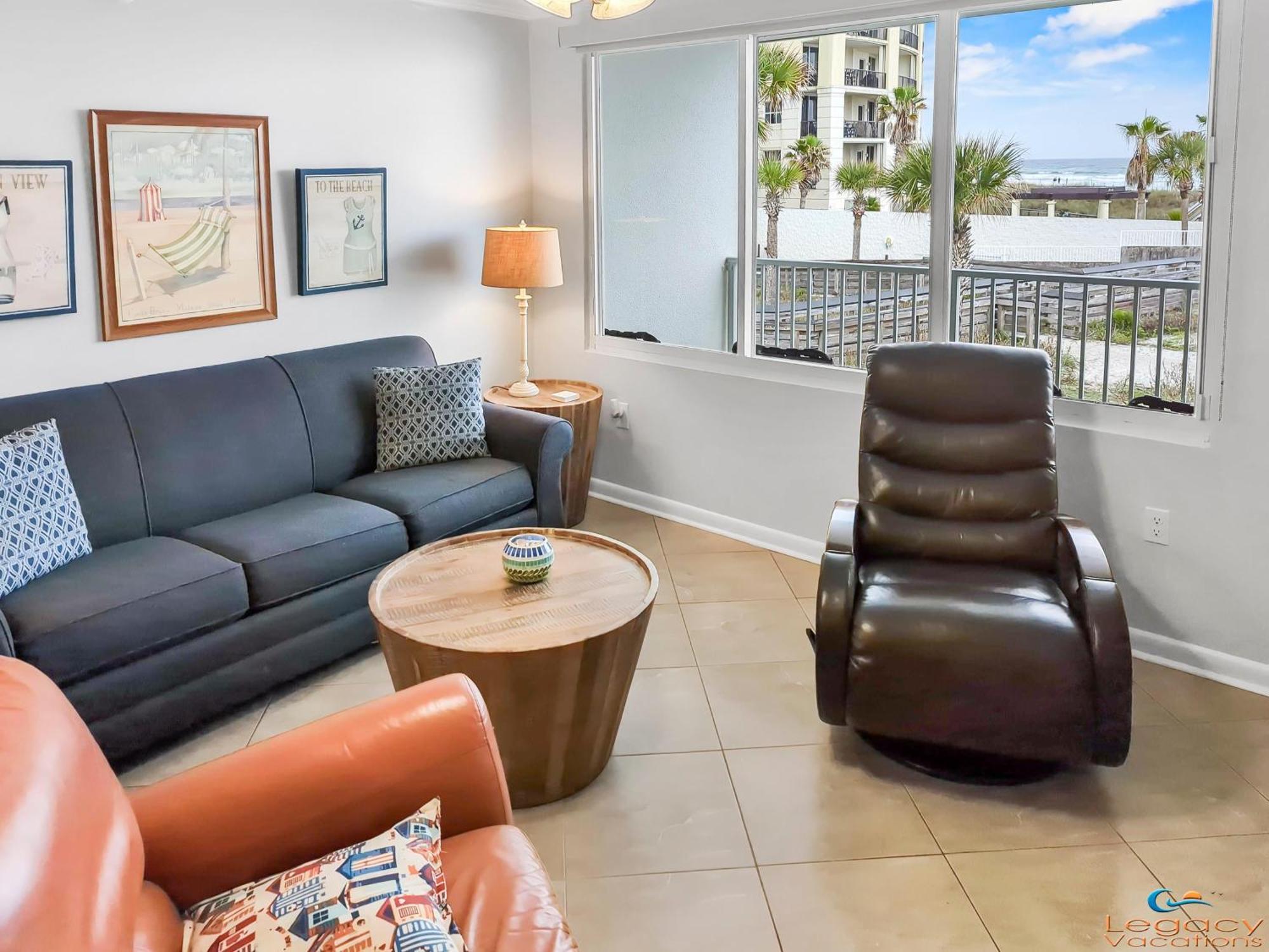 Is9-Cozy Upstairs Beachfront Condo - King Beds Fort Walton Beach Exteriör bild