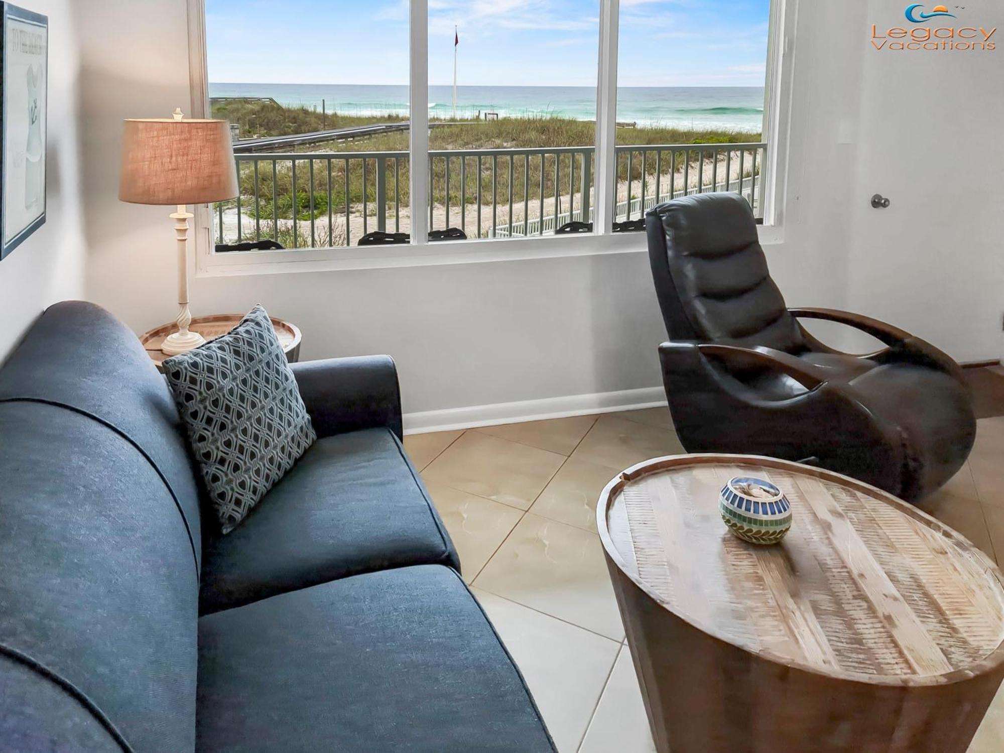 Is9-Cozy Upstairs Beachfront Condo - King Beds Fort Walton Beach Exteriör bild